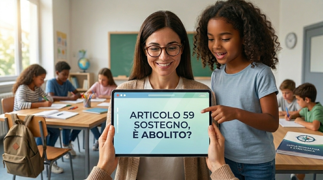 Art. 59 Sostegno: facciamo chiarezza!